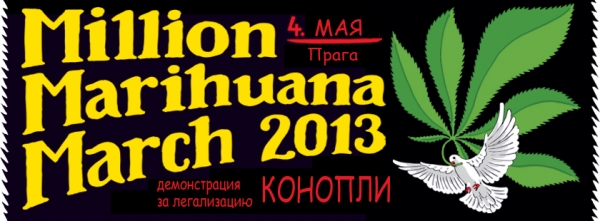 Million Marihuana March  2013, Prague, Czech Republic